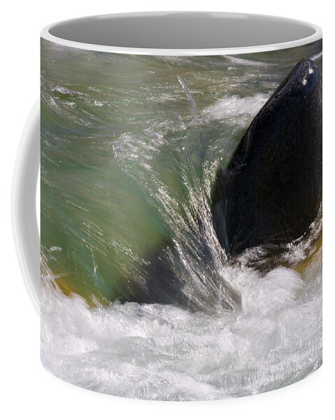 Heiko Coffee Mug featuring the photograph Rock The River by Heiko Koehrer-Wagner