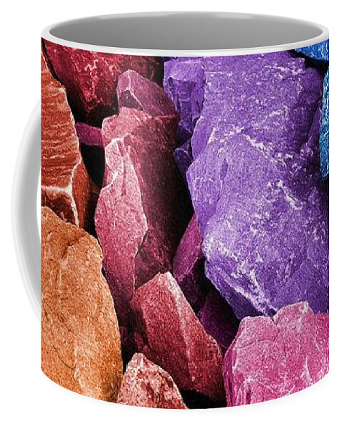 Rocks Coffee Mug featuring the photograph Rocking Abstract by Glenn McCarthy Art and Photography