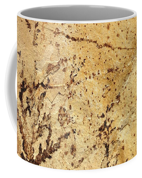 Rock Coffee Mug featuring the photograph Rockscape 11 by Linda Bailey