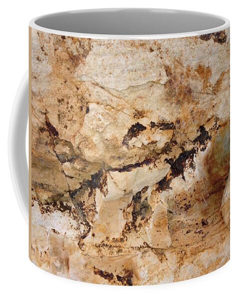 Rock Coffee Mug featuring the photograph Rockscape 3 by Linda Bailey