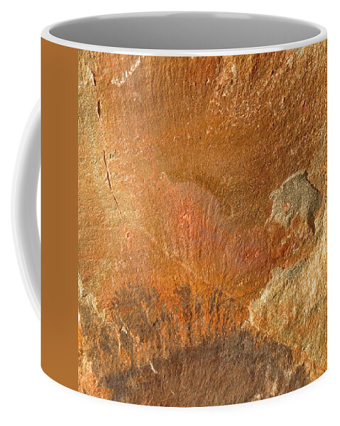 Rock Coffee Mug featuring the photograph Rockscape 6 by Linda Bailey