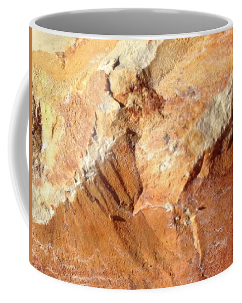 Rock Coffee Mug featuring the photograph Rockscape 8 by Linda Bailey
