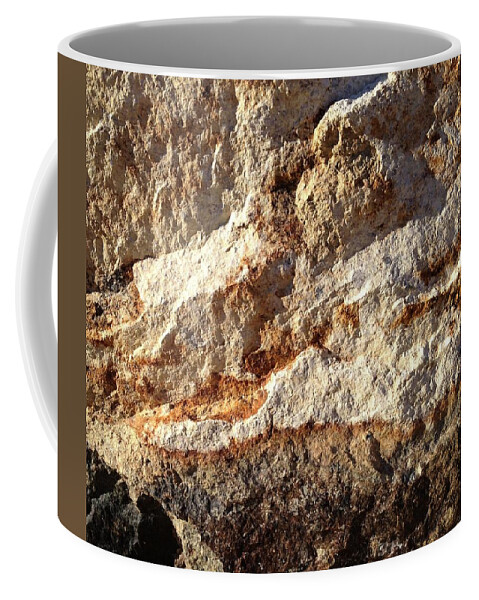 Rock Coffee Mug featuring the photograph Rockscape 9 by Linda Bailey