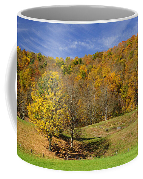 Autumn Coffee Mug featuring the photograph Rolling Hills by Luke Moore