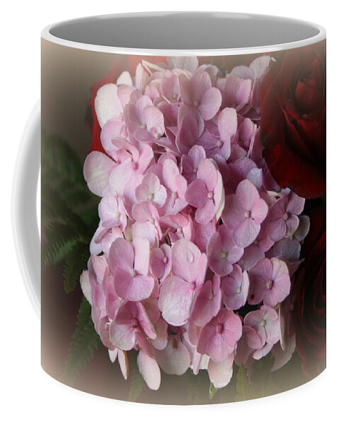 Beautiful Coffee Mug featuring the photograph Romantic Floral Fantasy Bouquet by Kay Novy