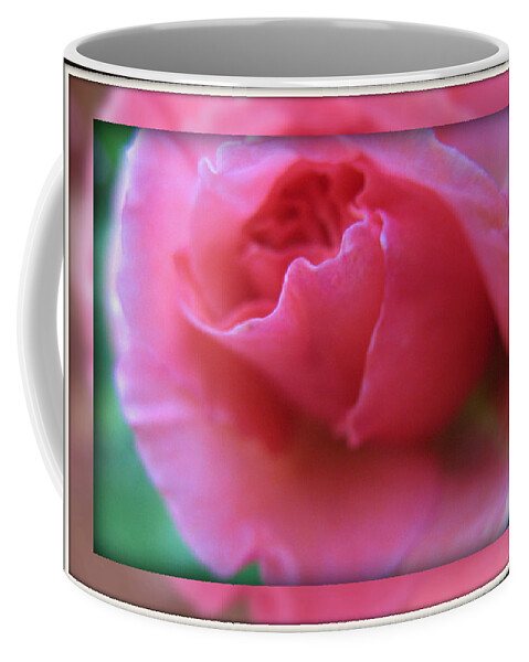 Rose Coffee Mug featuring the photograph Romantic Rose by Charmaine Zoe