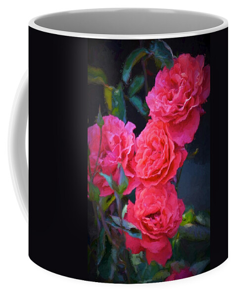 Floral Coffee Mug featuring the photograph Rose 138 by Pamela Cooper