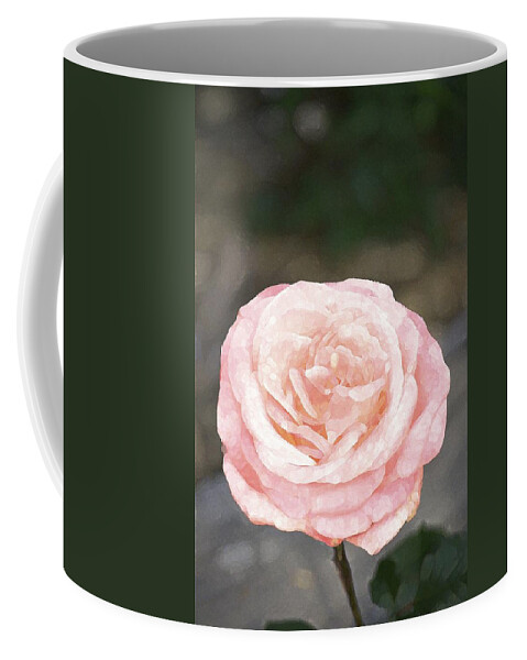 Floral Coffee Mug featuring the photograph Rose 195 by Pamela Cooper