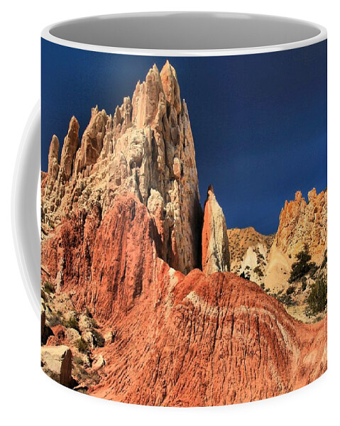 Cottonwood Road Coffee Mug featuring the photograph Rough Rainbow Colors by Adam Jewell