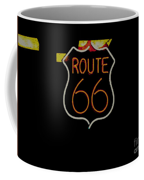  Coffee Mug featuring the photograph Route 66 Revisited by Kelly Awad