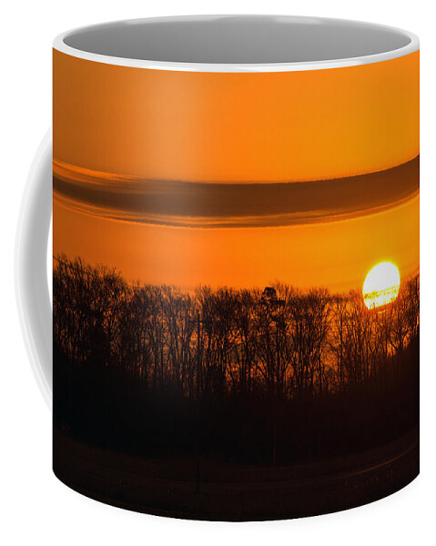 Roxanna Coffee Mug featuring the photograph Roxanna Sunrise by Bill Swartwout