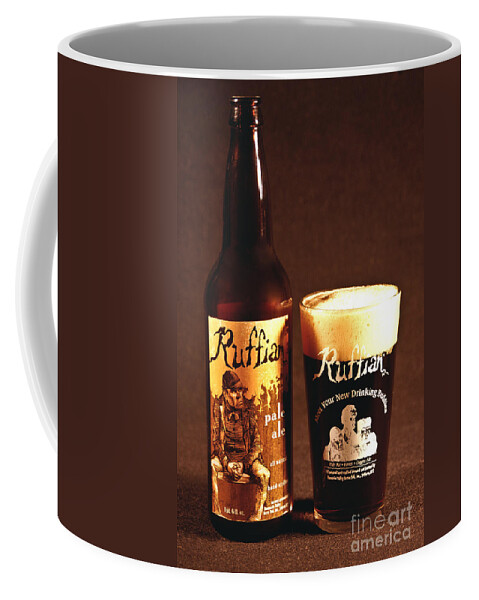 Beer Coffee Mug featuring the photograph Ruffian Ale by Anthony Sacco