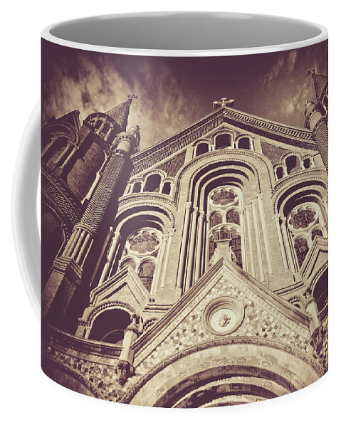 Sacred Heart Coffee Mug featuring the photograph Sacred Heart by Jessica Brawley