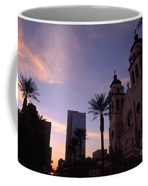 Craig Lovell Coffee Mug featuring the photograph Saint Marys Basilica Phoenix by Craig Lovell