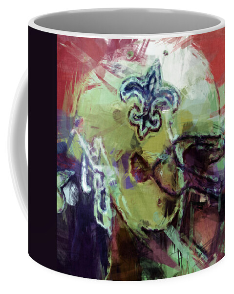 Saints Coffee Mug featuring the digital art Saints Art by David G Paul