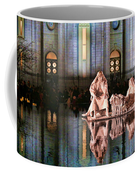 Salt Lake Temple Coffee Mug featuring the photograph Salt Lake Temple - 2 by Ely Arsha