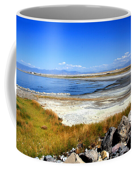 Utah Coffee Mug featuring the photograph Salt Lake Utah by Aidan Moran