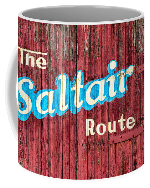 Saltair Route Coffee Mug featuring the photograph Saltair Route - Historic Salt Lake City Railroad by Gary Whitton