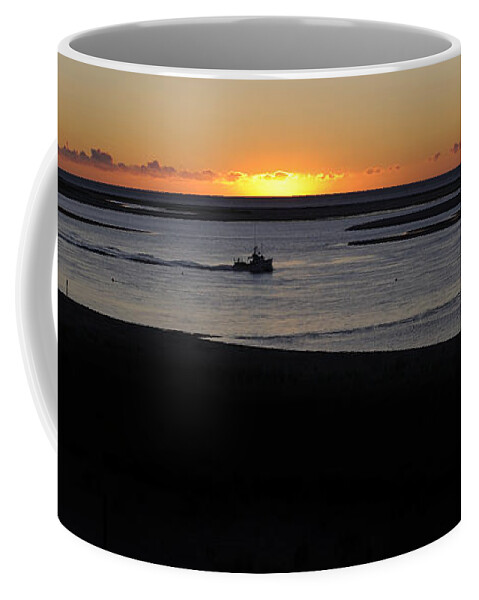 Cape Cod Coffee Mug featuring the photograph Salty Sunrise by Luke Moore