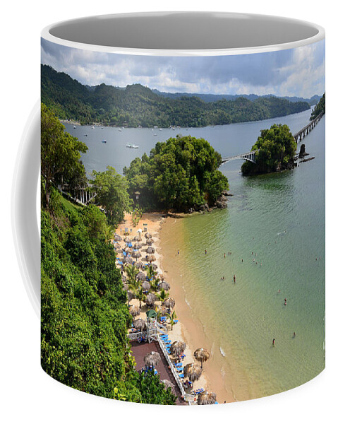 Dominican Republic Coffee Mug featuring the photograph Samana in Dominican Republic by Jola Martysz