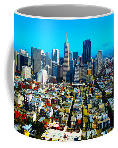 San Francisco Coffee Mug featuring the photograph San Fran Colors by Spencer Hughes