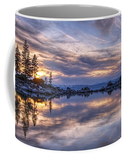 Landscape Coffee Mug featuring the photograph Sand Harbor by Maria Coulson