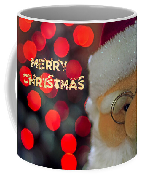 Santa Coffee Mug featuring the photograph Santa by Spikey Mouse Photography