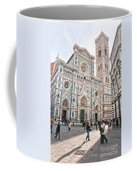 Arch Coffee Mug featuring the photograph Santa Maria del Fiore - Florence by Luciano Mortula