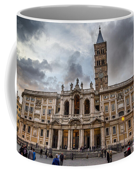 Santa Coffee Mug featuring the photograph Santa Maria Maggiore by Pablo Lopez