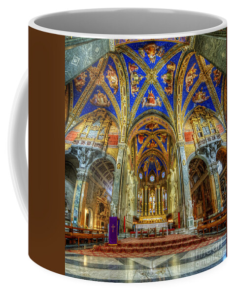 Hdr Coffee Mug featuring the photograph Santa Maria Sopra Minerva 2.0 by Yhun Suarez