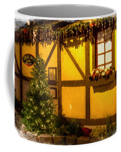 Santa Coffee Mug featuring the photograph Santa's House by Will Wagner