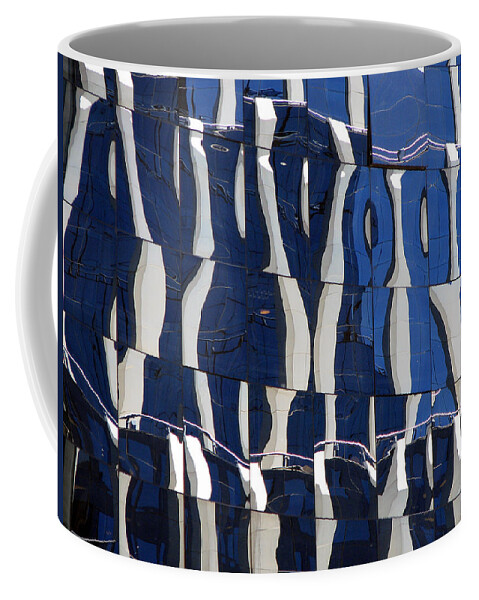 Abstract Coffee Mug featuring the photograph Santiago Reflection I by Rick Locke - Out of the Corner of My Eye