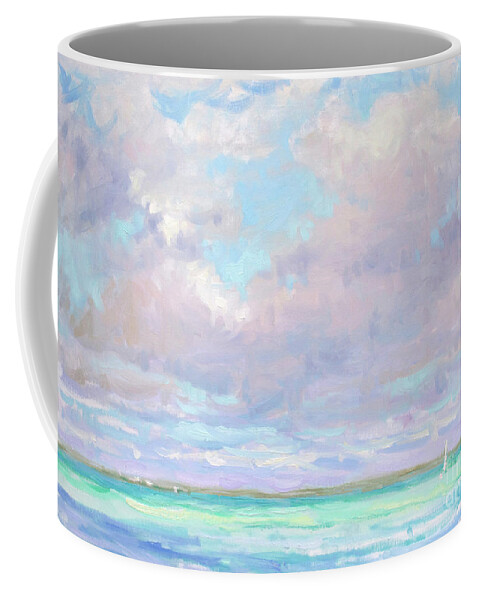 Italy Coffee Mug featuring the painting Sardegna by Jerry Fresia