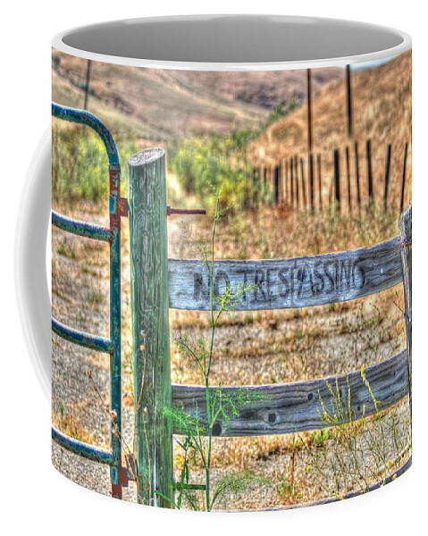 No Coffee Mug featuring the photograph Save Our Farms by Tap On Photo
