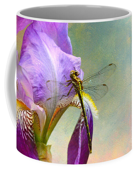 Iris Germanica Coffee Mug featuring the photograph Say Hello To Spring by Jai Johnson