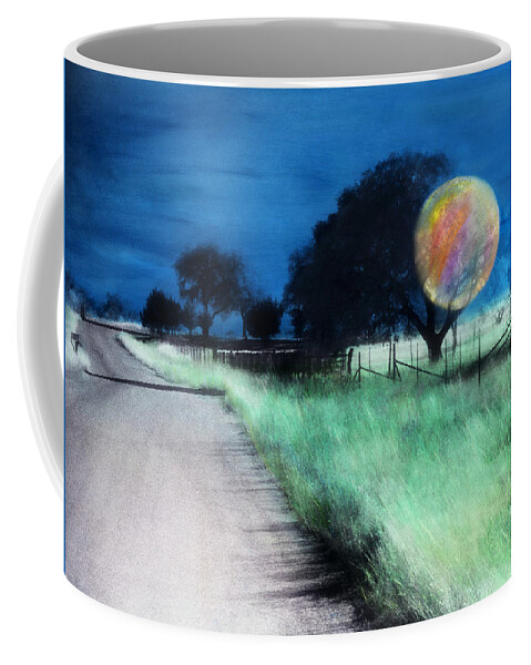 Science Coffee Mug featuring the photograph Sci Fi Road Trip by Marilyn Hunt