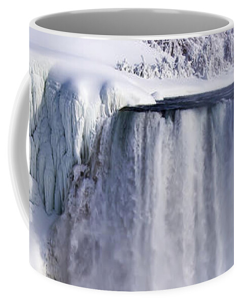Falls Coffee Mug featuring the photograph Sculpted by Nature by Robin Webster