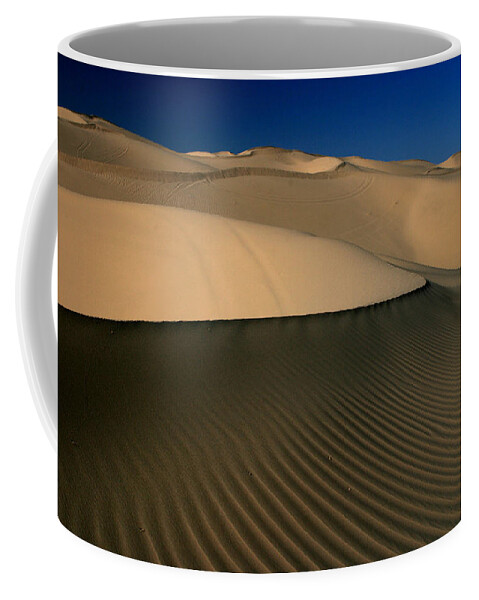 Landscape Coffee Mug featuring the photograph Sculpted Dunes 2 by Scott Cunningham