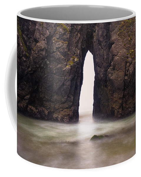 Pacific Ocean Coffee Mug featuring the photograph Sea Arch by Adam Mateo Fierro