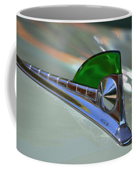  Coffee Mug featuring the photograph Sea Foam Green Hotrod by Dean Ferreira