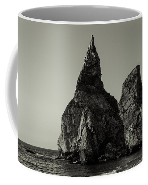 Bears Beach Coffee Mug featuring the photograph Sea Stacks IV by Marco Oliveira