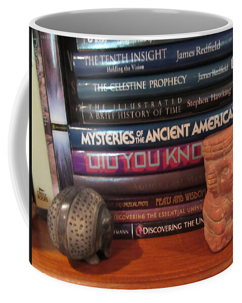 Print Coffee Mug featuring the photograph Searching For Enlightenment A by Ashley Goforth