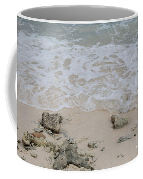 Seashore Coffee Mug featuring the photograph Seashore by Adriana Zoon