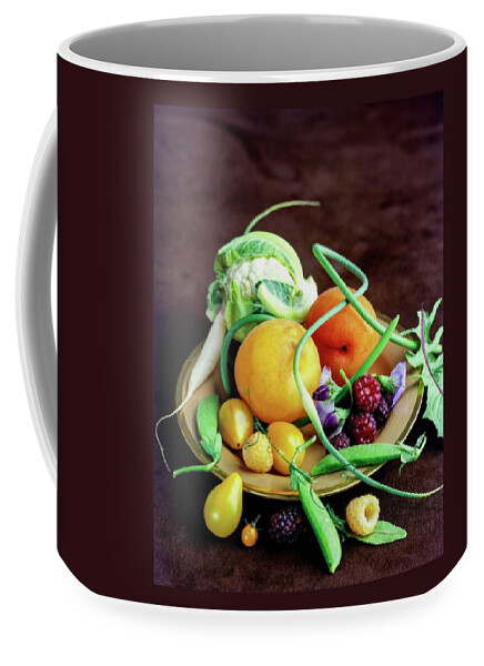 Seasonal Fruit And Vegetables Coffee Mug