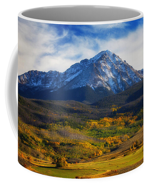 Autumn Landscapes Coffee Mug featuring the photograph Seasons Change by Darren White