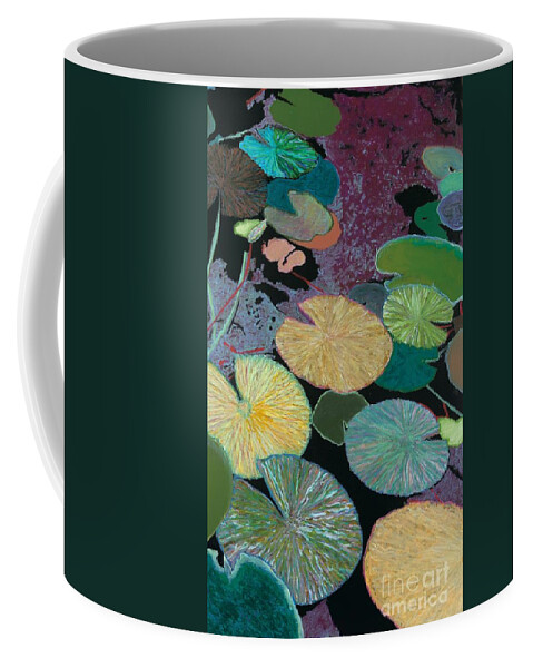 Landscape Coffee Mug featuring the painting Secret Hideaway by Allan P Friedlander