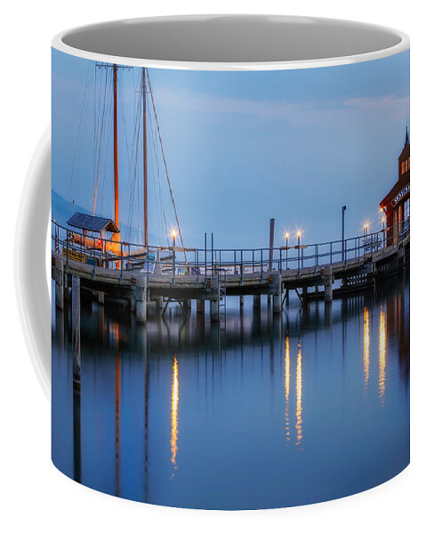 Watkins Glen Coffee Mug featuring the photograph Seneca Lake by Bill Wakeley