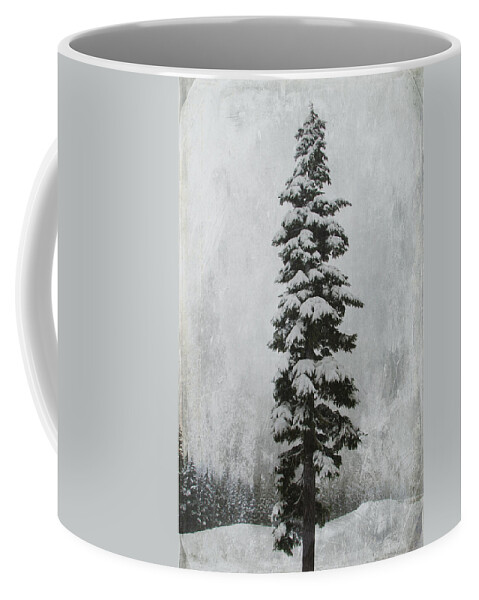 Winter Coffee Mug featuring the photograph Sentinel by Marilyn Wilson