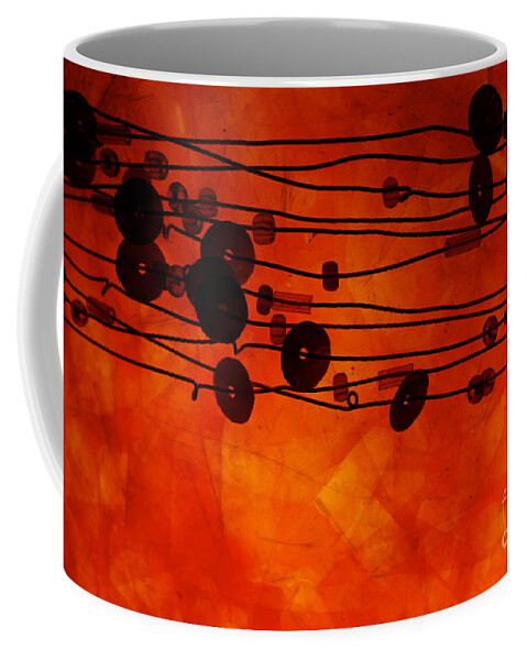 Lamp Coffee Mug featuring the photograph Sequence And Wire by Jacqueline Athmann