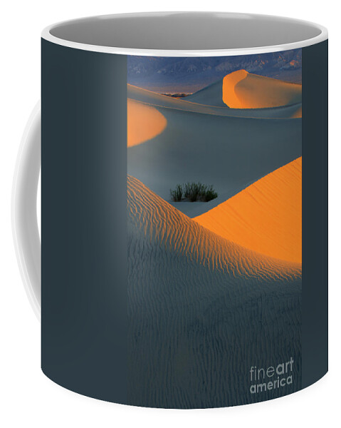 Death Valley Coffee Mug featuring the photograph Death Valley Serenade In Light by Bob Christopher